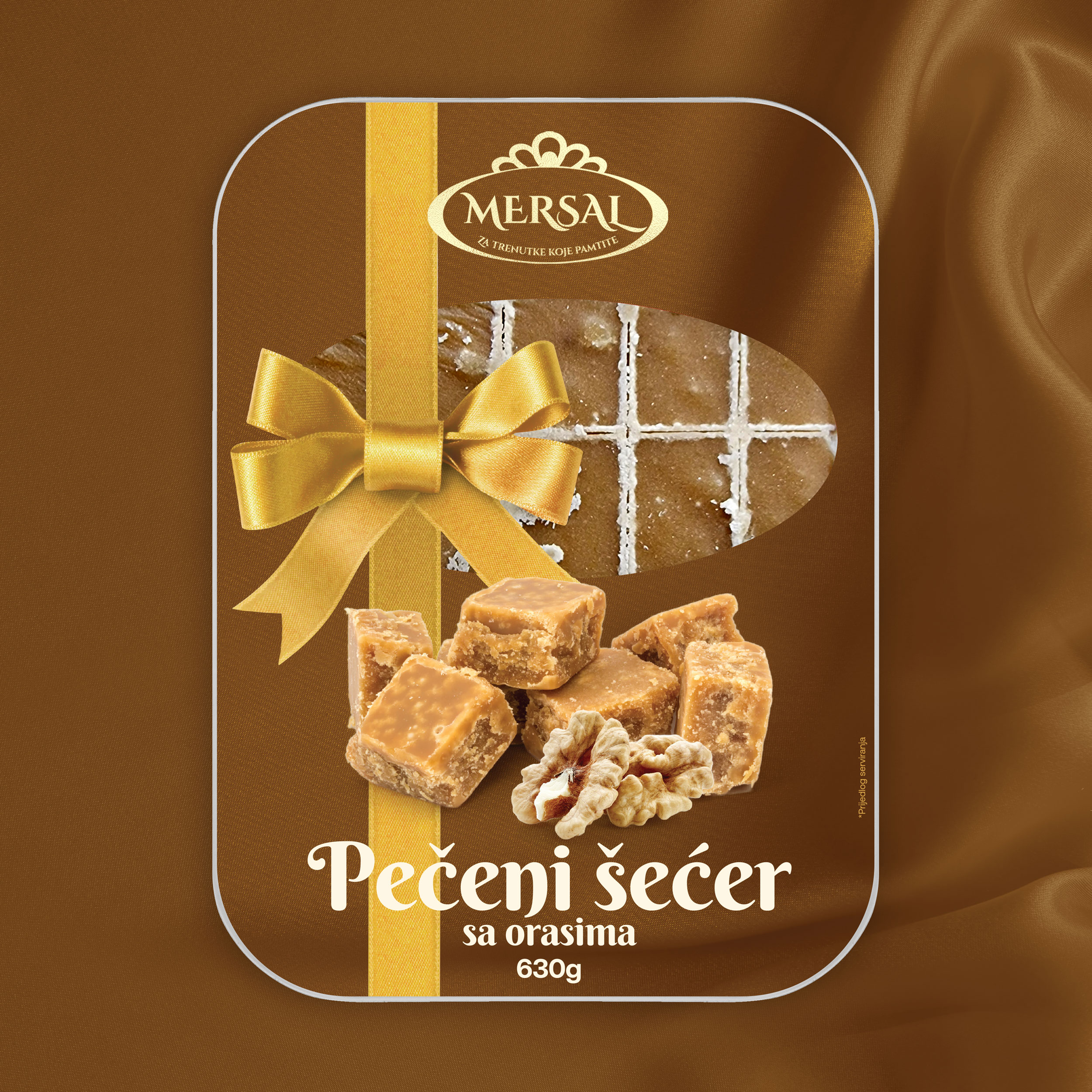 Pečeni šećer sa orasima